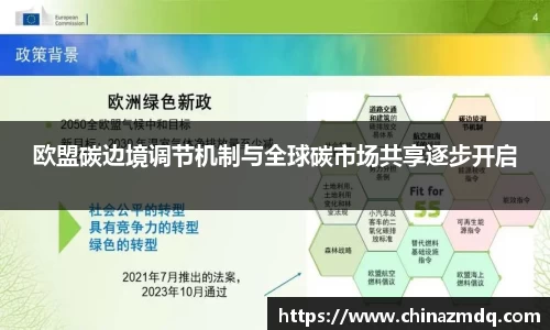 欧盟碳边境调节机制与全球碳市场共享逐步开启